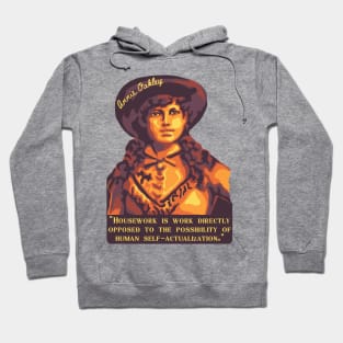 Annie Oakley Portrait and Quote Hoodie